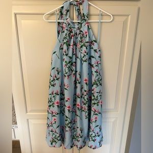 NWT Cynthia Steffe Floral Halter Dress